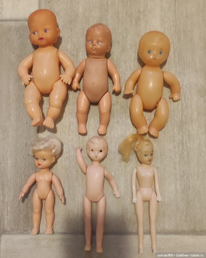 Набор пупсов СССР и не только