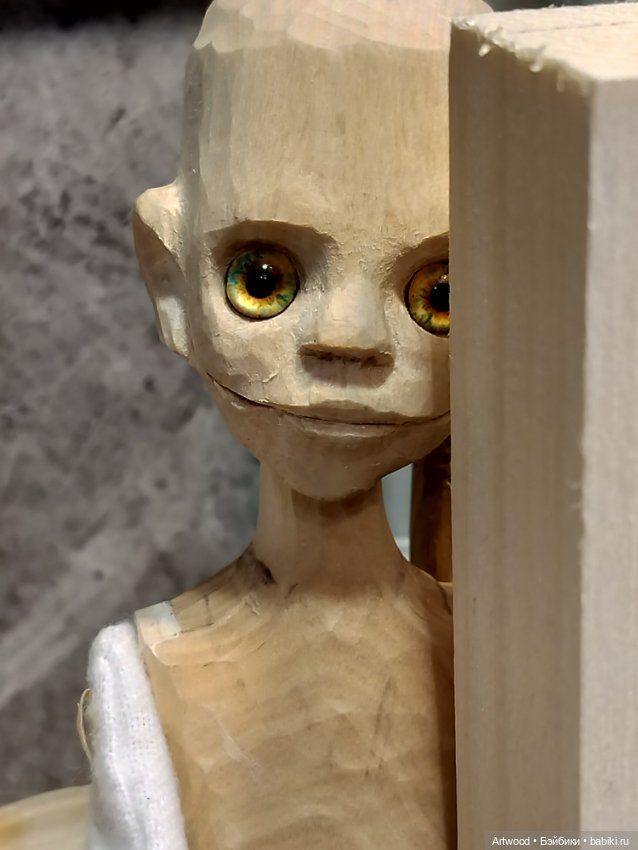 Царевна -лягушка — Авторские куклы из дерева (фото 7)