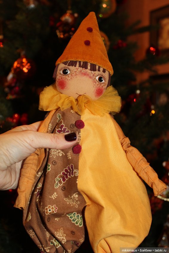 Немного зимы в июне — Авторские текстильные куклы: Вальдорфские (фото 9)