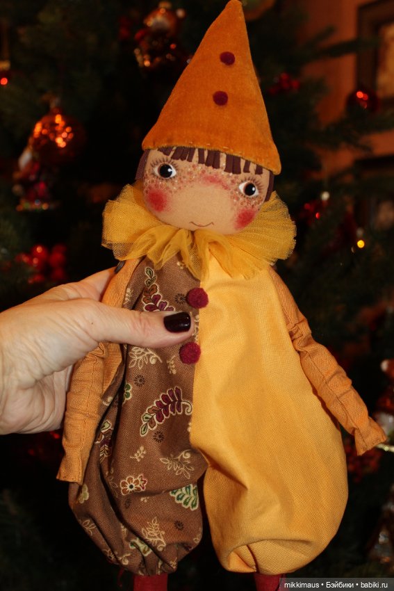 Немного зимы в июне — Авторские текстильные куклы: Вальдорфские (фото 8)