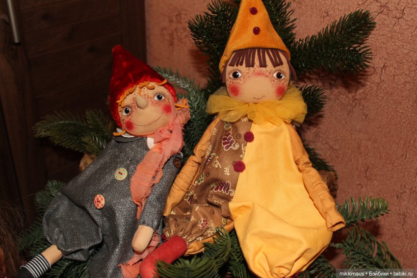 Немного зимы в июне — Авторские текстильные куклы: Вальдорфские (фото 10)