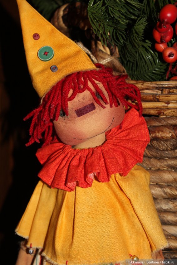 Немного зимы в июне — Авторские текстильные куклы: Вальдорфские