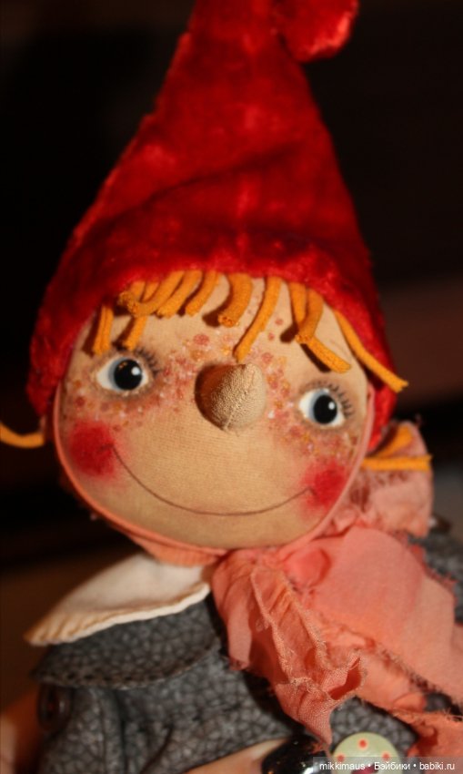 Немного зимы в июне — Авторские текстильные куклы: Вальдорфские