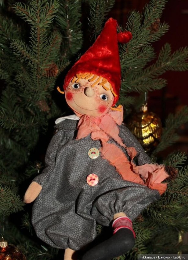 Немного зимы в июне — Авторские текстильные куклы: Вальдорфские