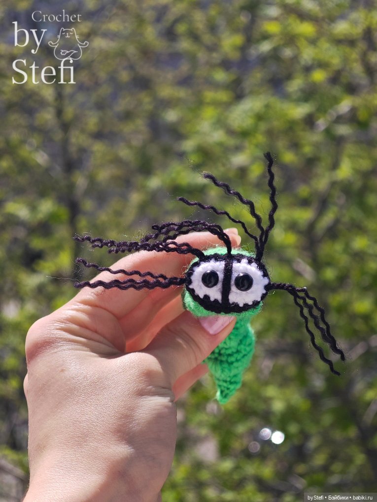 Гусеница Бакся — Вязаные игрушки и амигуруми: крючком (фото 5)