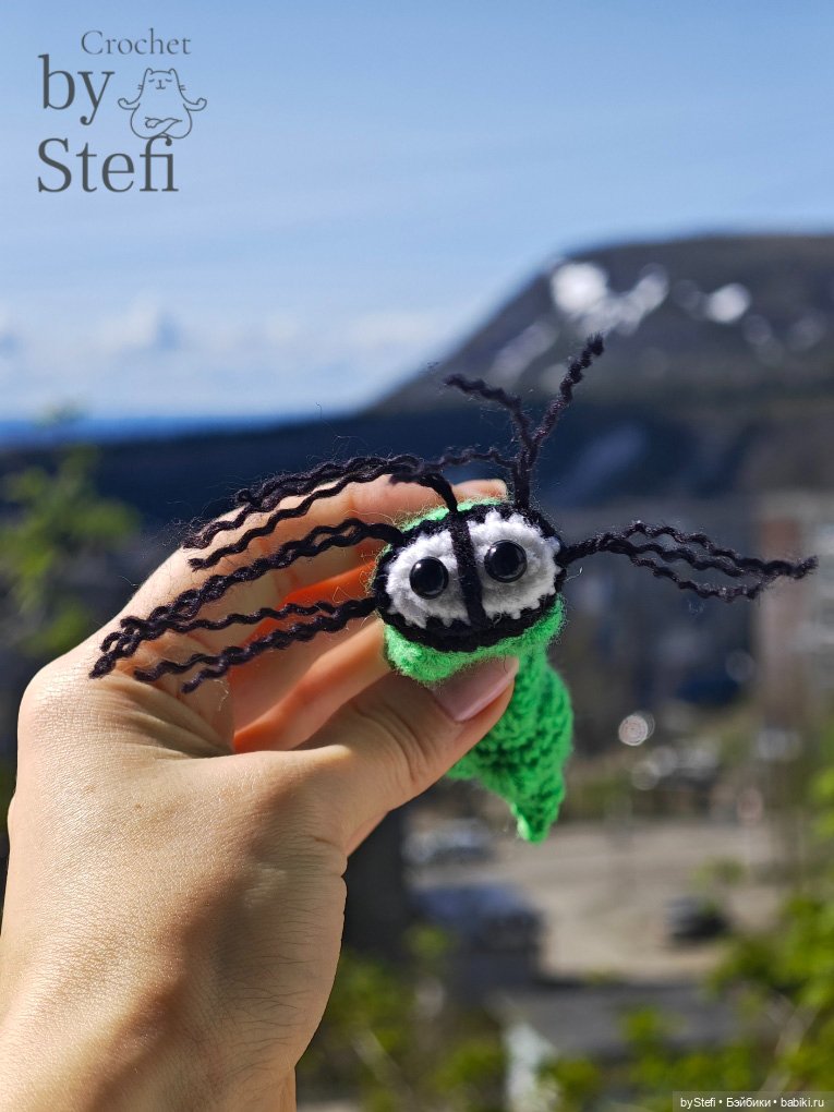 Гусеница Бакся — Вязаные игрушки и амигуруми: крючком (фото 4)