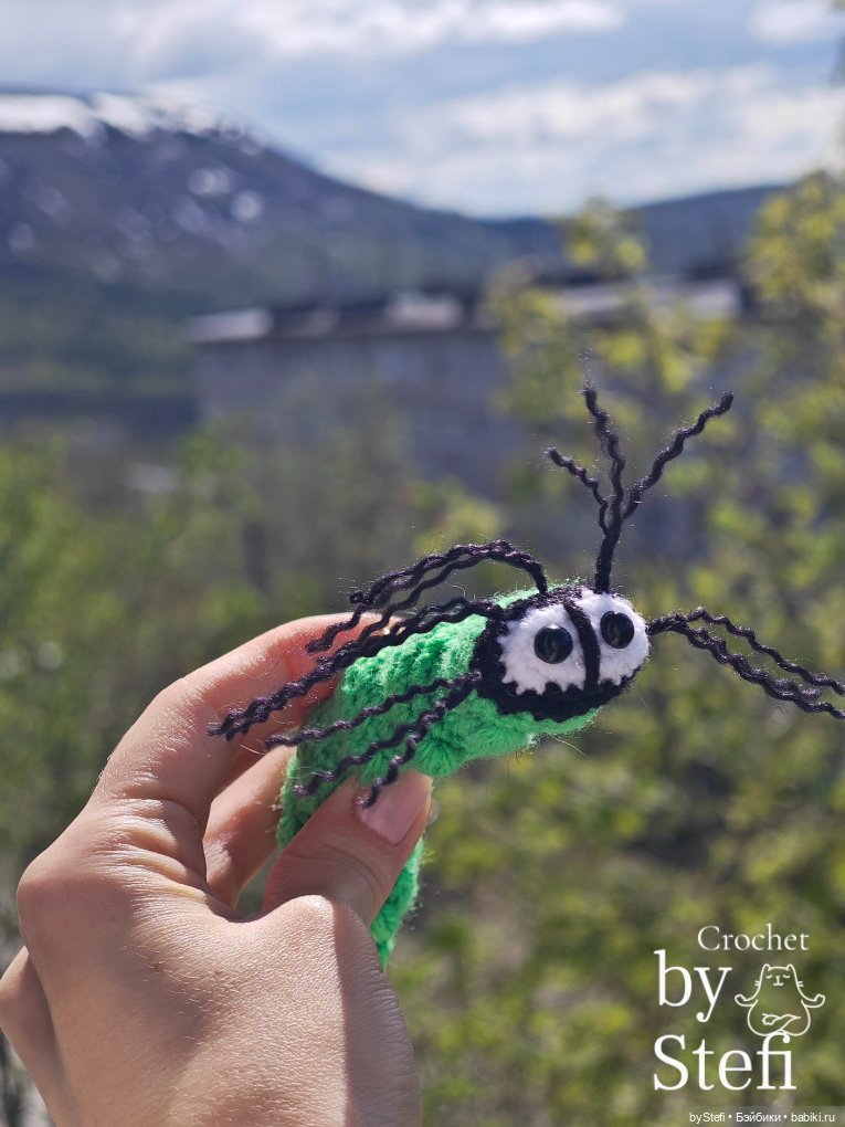 Гусеница Бакся — Вязаные игрушки и амигуруми: крючком (фото 8)