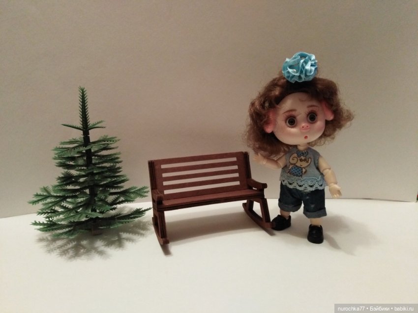 Про Нафочку. На новенькой лавочке (фото 4)