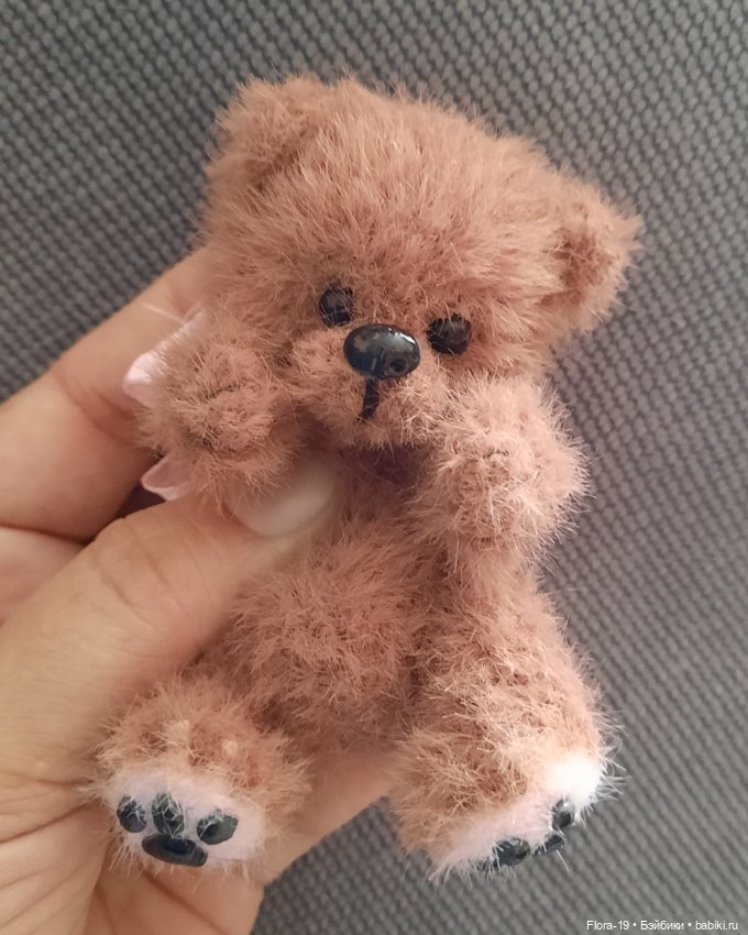 Бурый Мишка — Вязаные игрушки и амигуруми: крючком (фото 4)