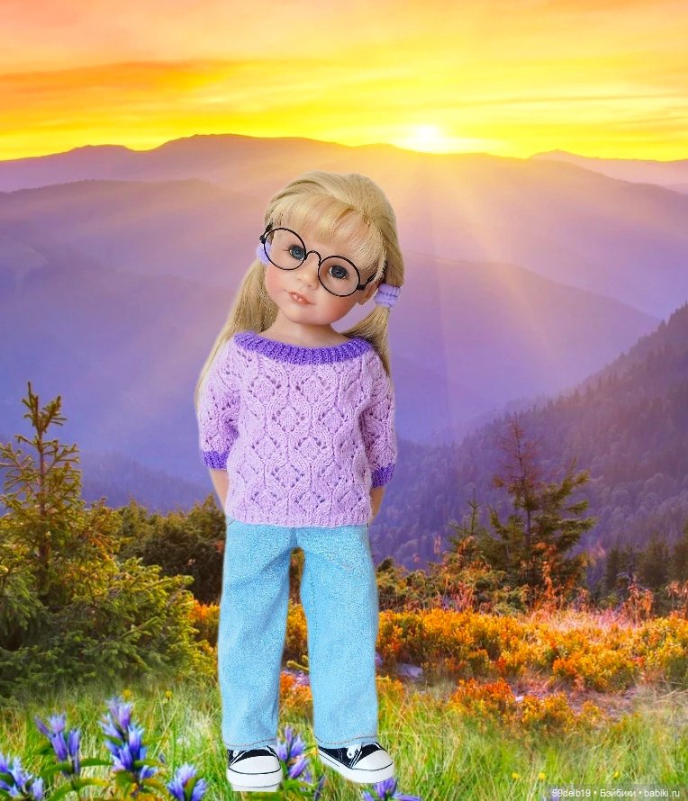 Рассветы и закаты — Коллекции игровых кукол (Playline): фото полок (фото 4)