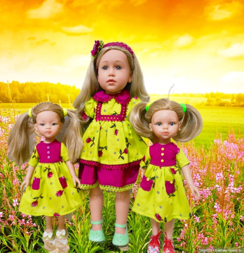 Рассветы и закаты — Коллекции игровых кукол (Playline): фото полок