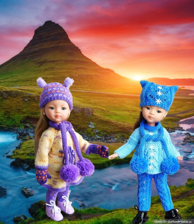 Рассветы и закаты — Коллекции игровых кукол (Playline): фото полок (фото 6)