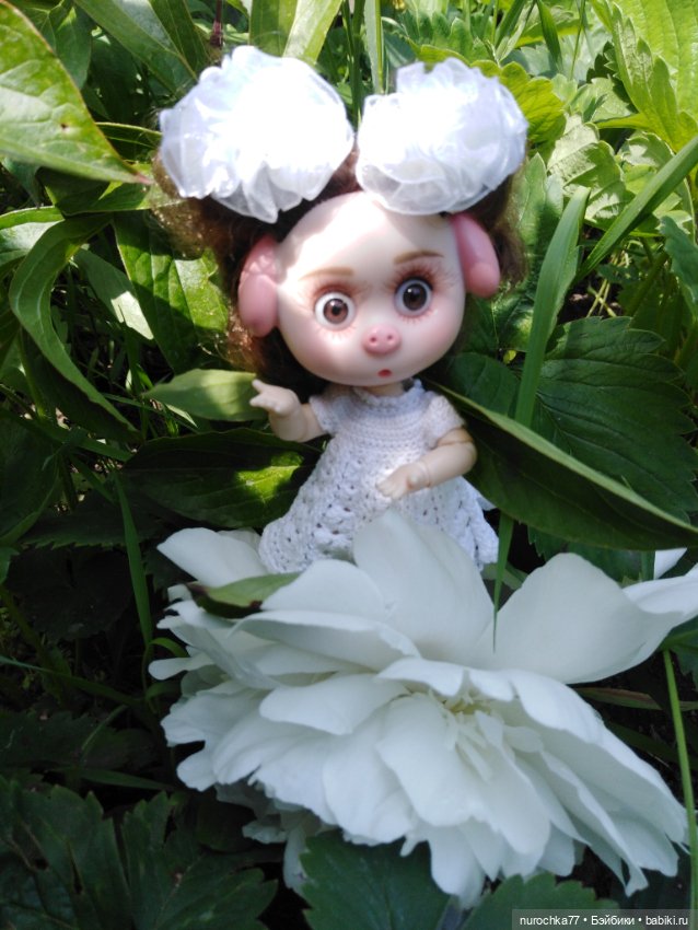 Про Нафочку. В пионах — Гибриды шарнирных кукол (не БЖД): подбор тела (фото 6)