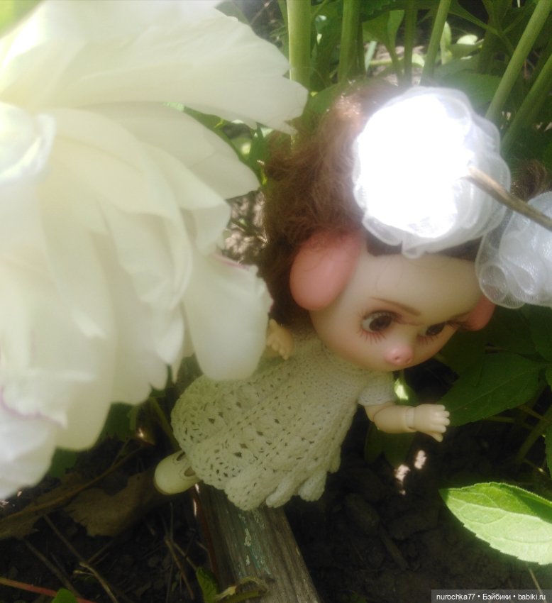 Про Нафочку. В пионах — Гибриды шарнирных кукол (не БЖД): подбор тела (фото 4)