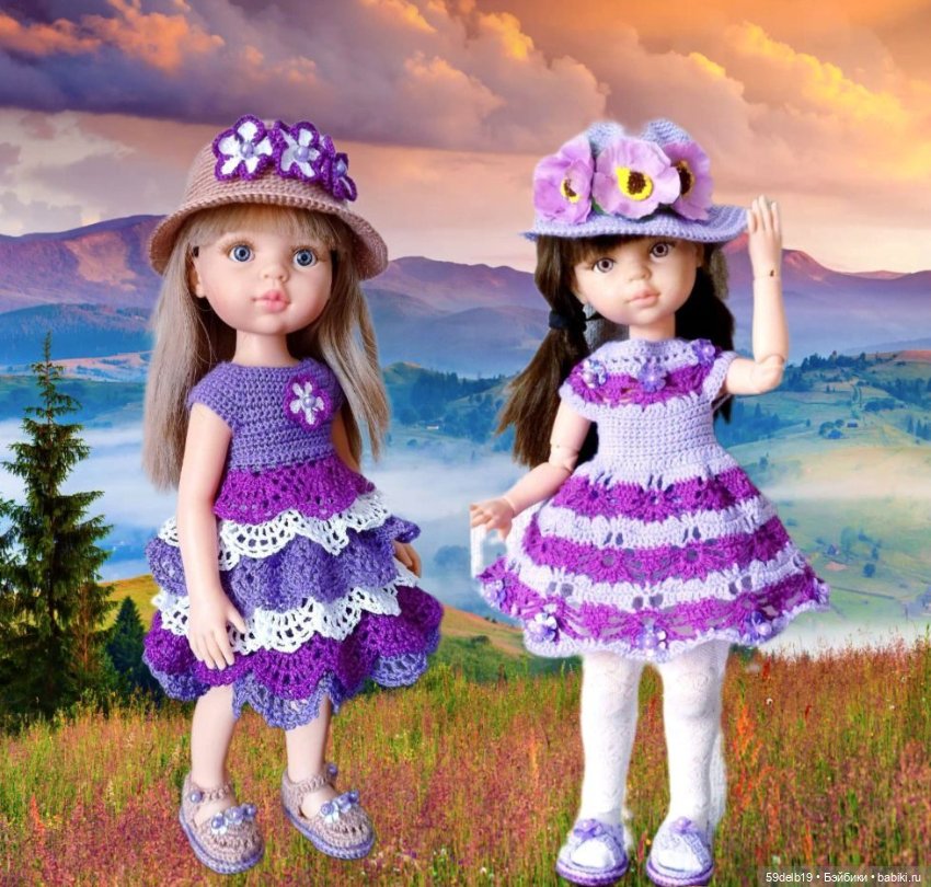 Рассветы и закаты — Коллекции игровых кукол (Playline): фото полок