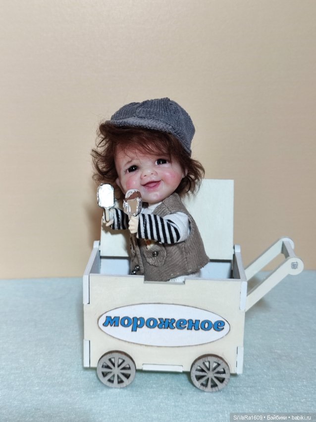 Митя и тележка мороженого 😁