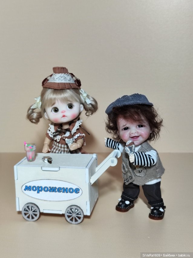 Митя и тележка мороженого 😁 (фото 7)