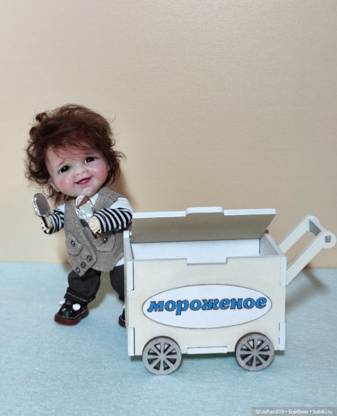 Митя и тележка мороженого 😁