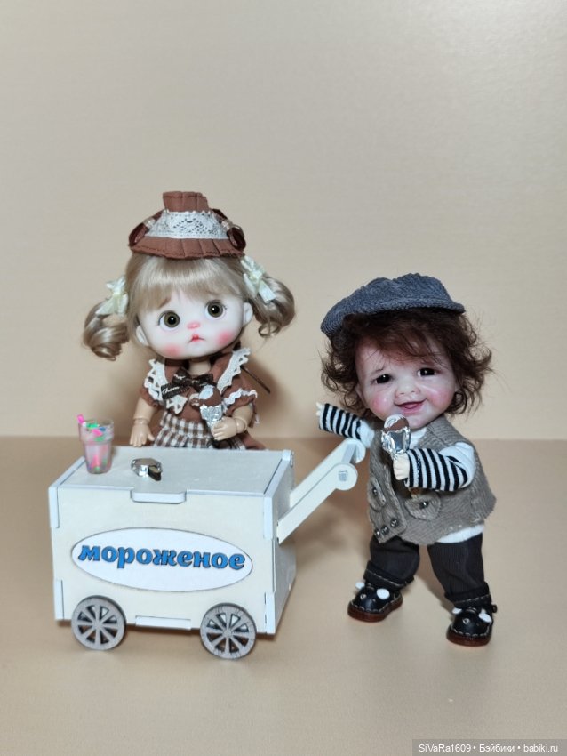 Митя и тележка мороженого 😁 (фото 4)