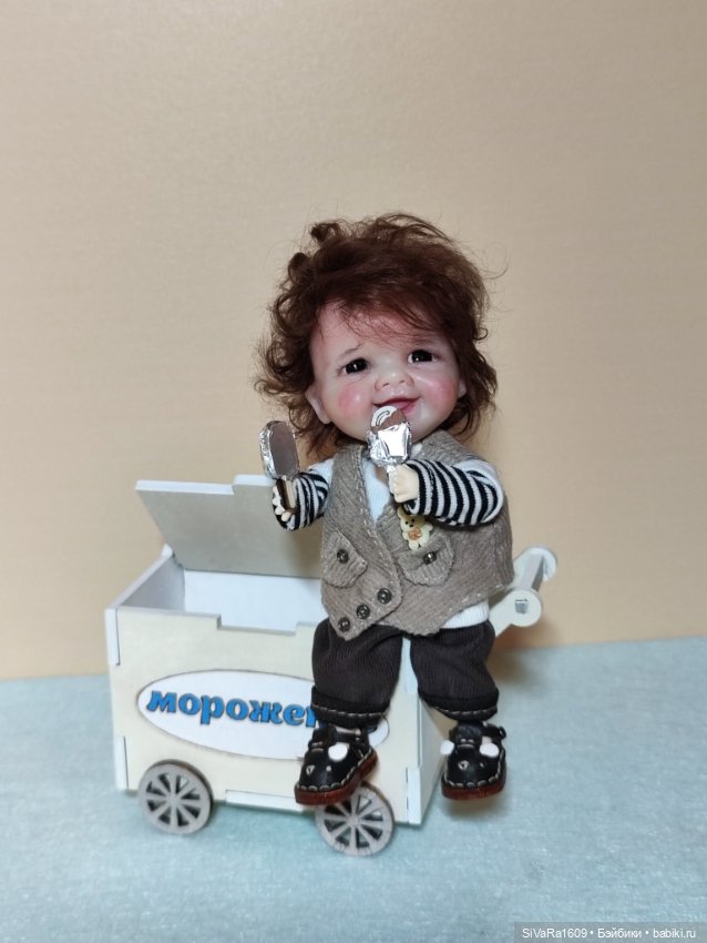 Митя и тележка мороженого 😁 (фото 10)