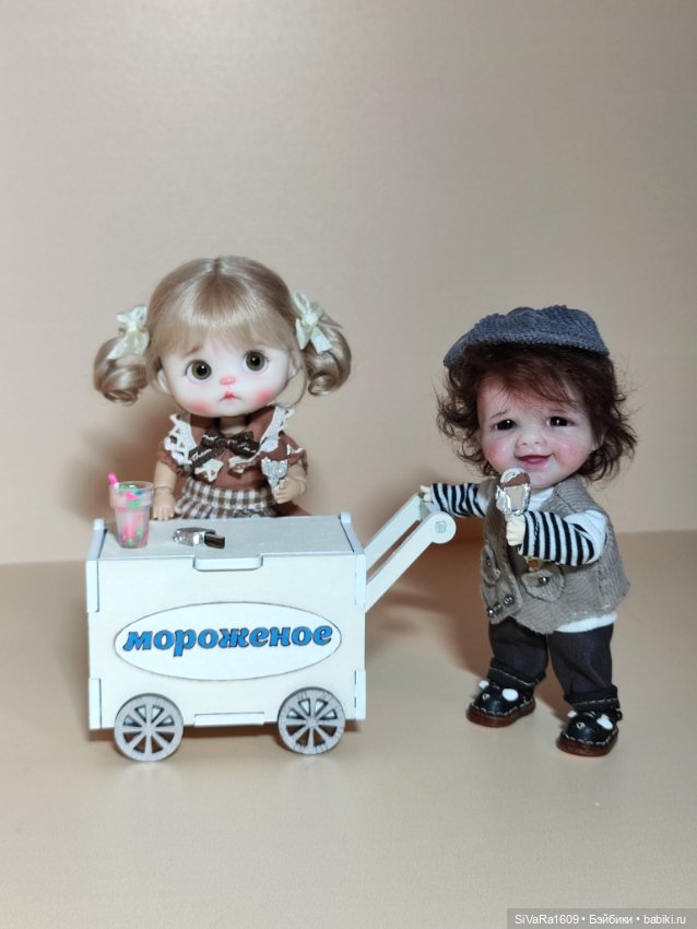 Митя и тележка мороженого 😁 (фото 3)