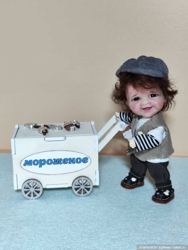 Митя и тележка мороженого 😁