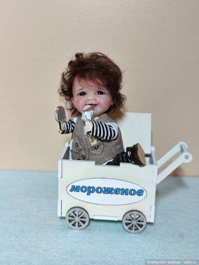 Митя и тележка мороженого 😁