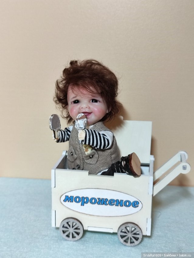 Митя и тележка мороженого 😁