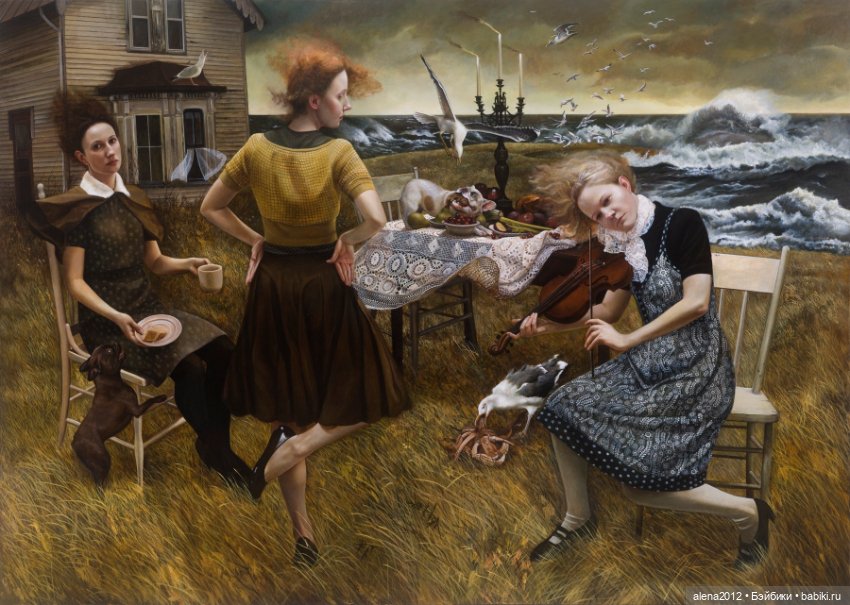 Андреа Коуч ( Andrea Kowch ) - мастер магического реализма, или будни обыкновенных ведьм