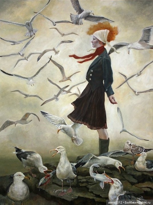 Андреа Коуч ( Andrea Kowch ) - мастер магического реализма, или будни обыкновенных ведьм