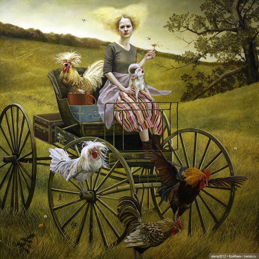 Андреа Коуч ( Andrea Kowch ) - мастер магического реализма, или будни обыкновенных ведьм