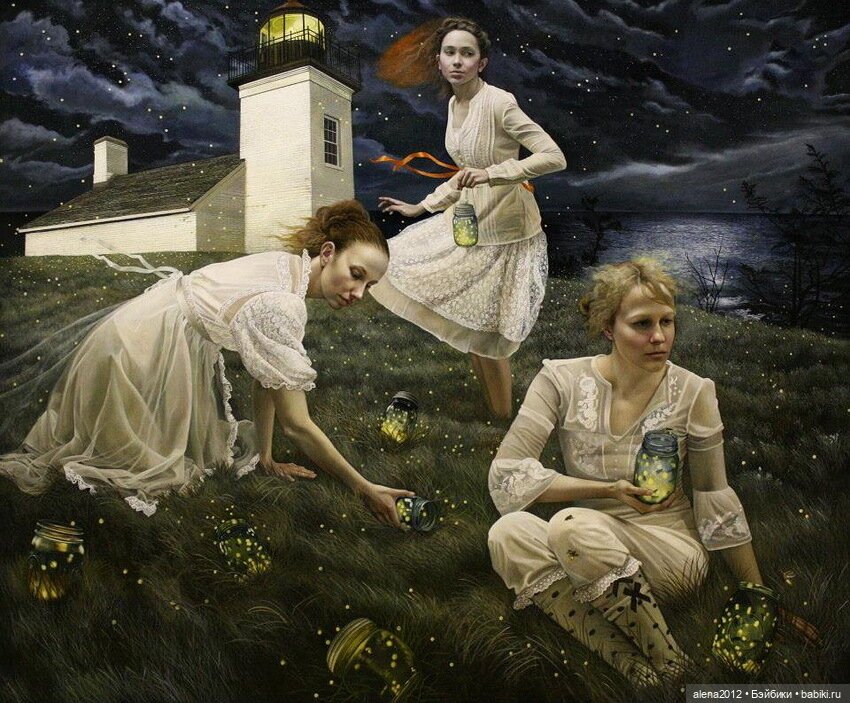 Андреа Коуч ( Andrea Kowch ) - мастер магического реализма, или будни обыкновенных ведьм