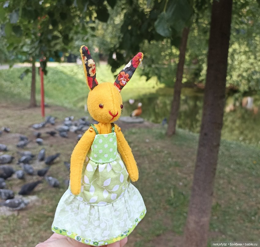 Есть в графском парке — Текстильные игрушки и примитивы: кофейные (фото 5)