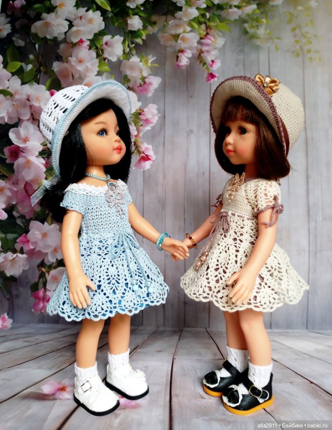 Три наряда по одной схеме для любимых кукол (фото 10)