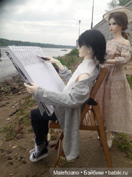 Художник и его Муза 😊 — Куклы Iplehouse (Иплхаус): BJD (БЖД) (фото 2)