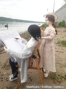 Художник и его Муза 😊 — Куклы Iplehouse (Иплхаус): BJD (БЖД) (фото 4)