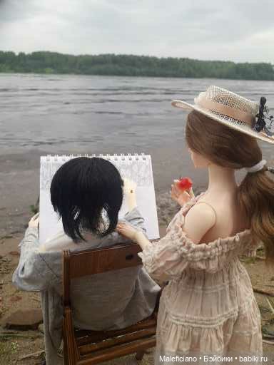 Художник и его Муза 😊 — Куклы Iplehouse (Иплхаус): BJD (БЖД) (фото 8)