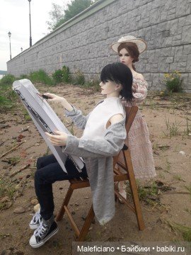 Художник и его Муза 😊 — Куклы Iplehouse (Иплхаус): BJD (БЖД)