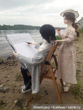 Художник и его Муза 😊 — Куклы Iplehouse (Иплхаус): BJD (БЖД) (фото 3)