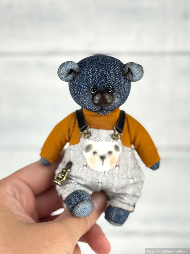 Тедд мишка Алексей — Авторские мишки Тедди и друзья: фото (фото 2)