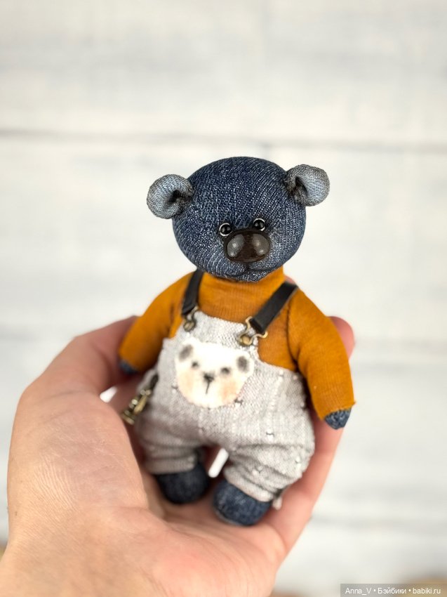 Тедд мишка Алексей — Авторские мишки Тедди и друзья: фото (фото 4)