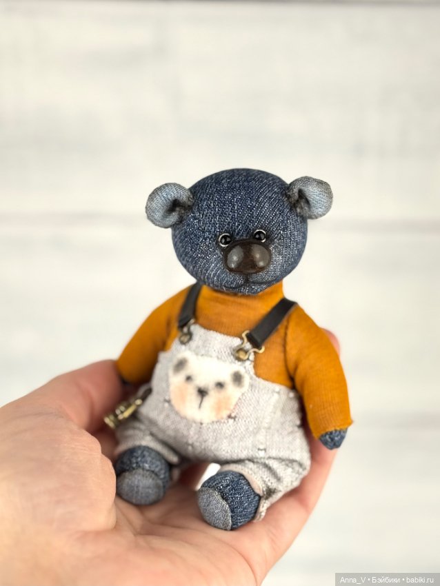 Тедд мишка Алексей — Авторские мишки Тедди и друзья: фото (фото 5)