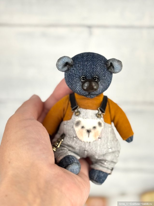 Тедд мишка Алексей — Авторские мишки Тедди и друзья: фото (фото 3)