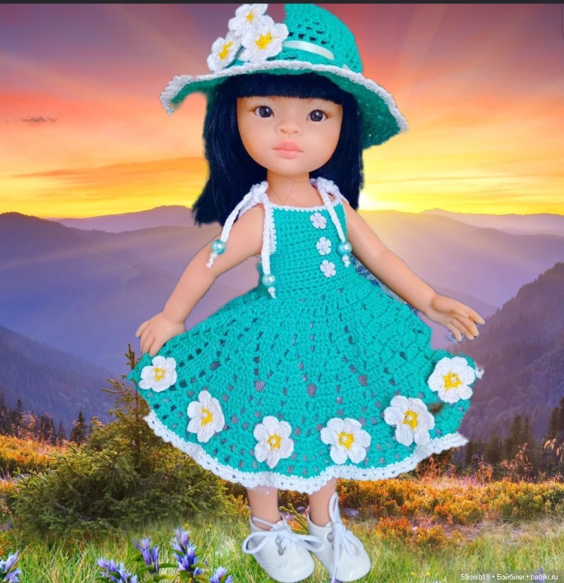 Кисейные бырышни — Одежда и обувь для кукол своими руками: фото