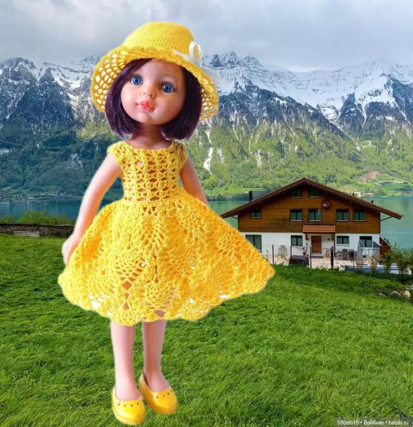 Кисейные бырышни — Одежда и обувь для кукол своими руками: фото (фото 8)