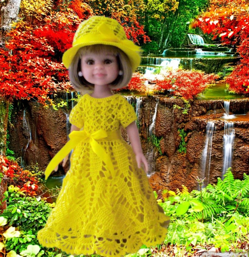 Кисейные бырышни — Одежда и обувь для кукол своими руками: фото (фото 5)