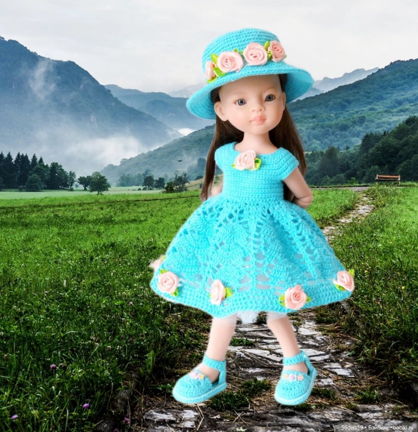 Кисейные бырышни — Одежда и обувь для кукол своими руками: фото (фото 6)