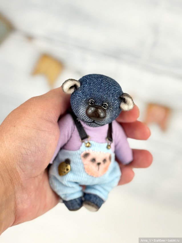 Тедди мишка Ромка — Авторские мишки Тедди и друзья: фото