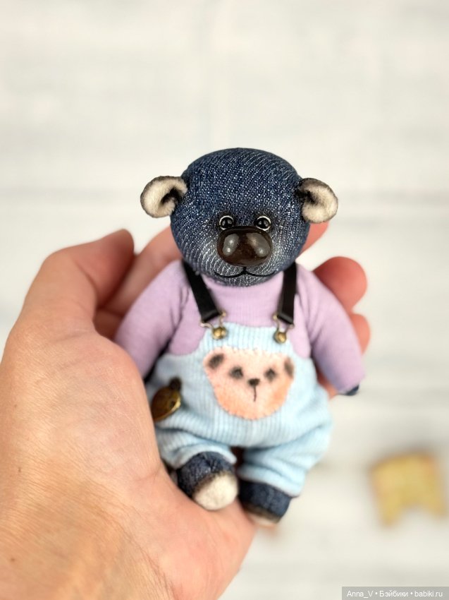 Тедди мишка Ромка — Авторские мишки Тедди и друзья: фото (фото 3)