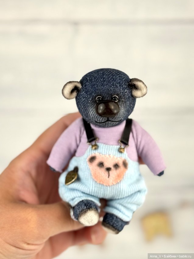 Тедди мишка Ромка — Авторские мишки Тедди и друзья: фото (фото 2)